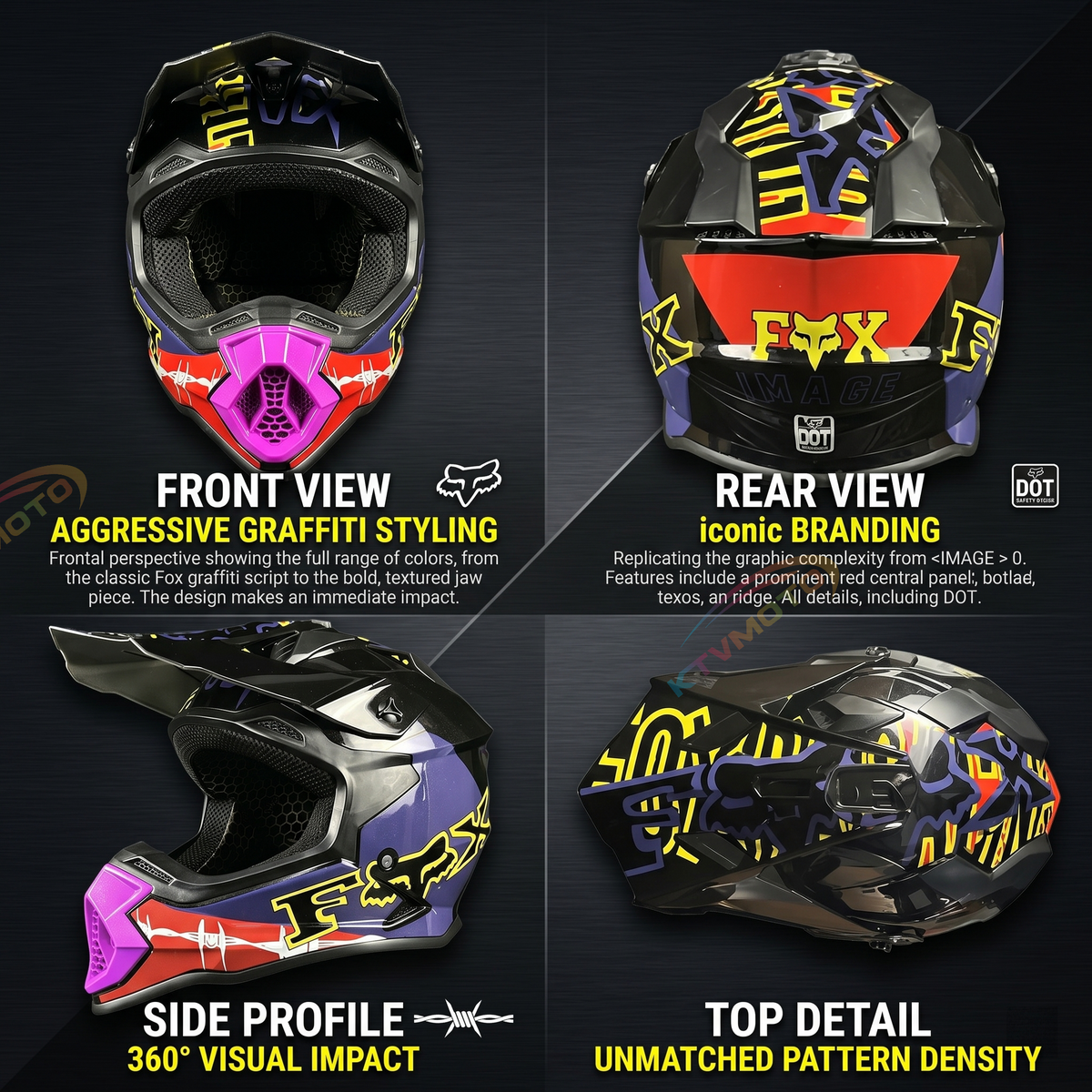 Full-Face Off-Road Motorcycle Helmet-I116