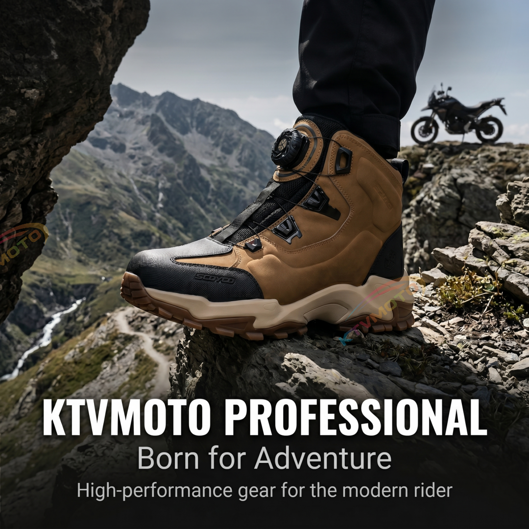 Lightweight outdoor casual motorcycle shoes-K142