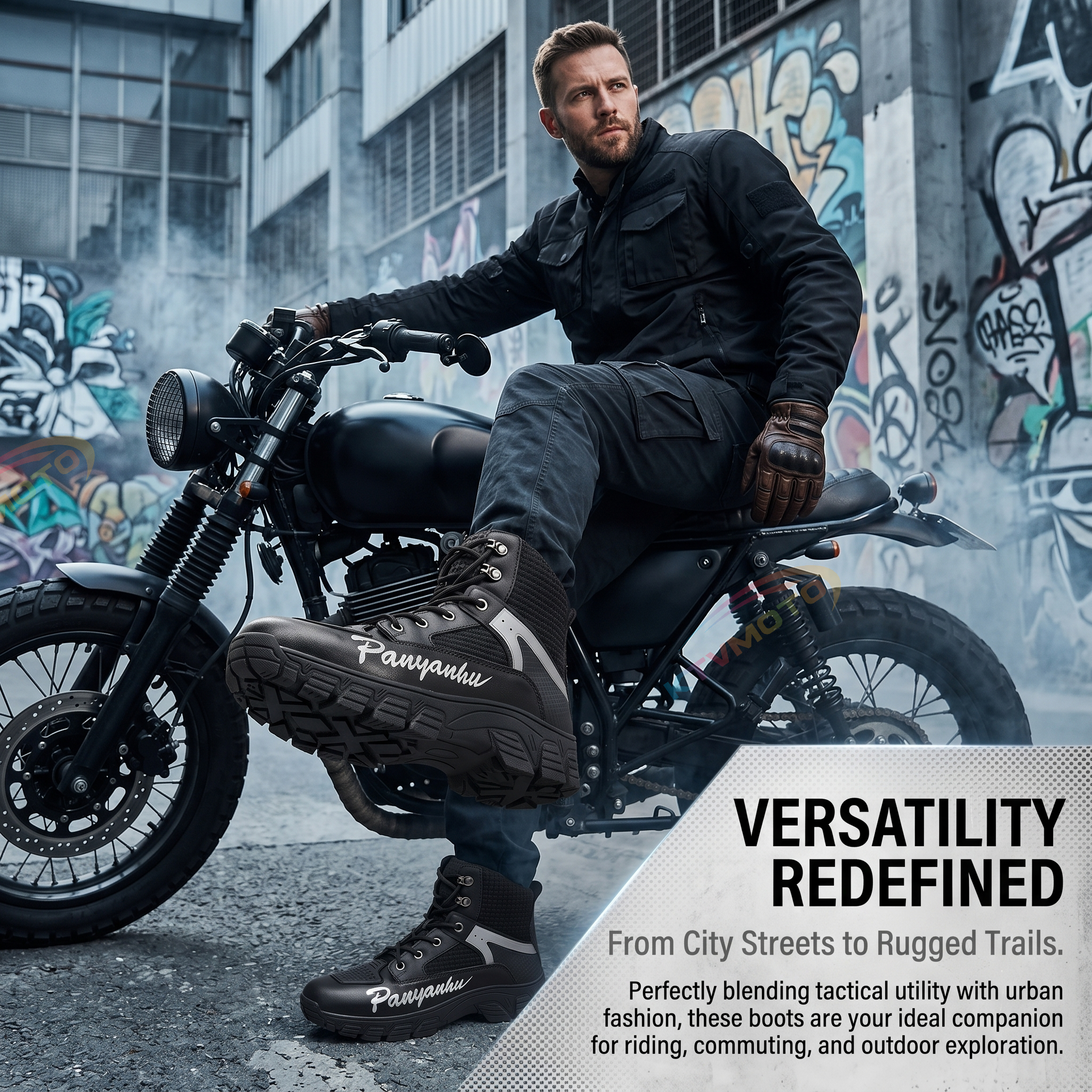 Motorcycle riding shoes-K98