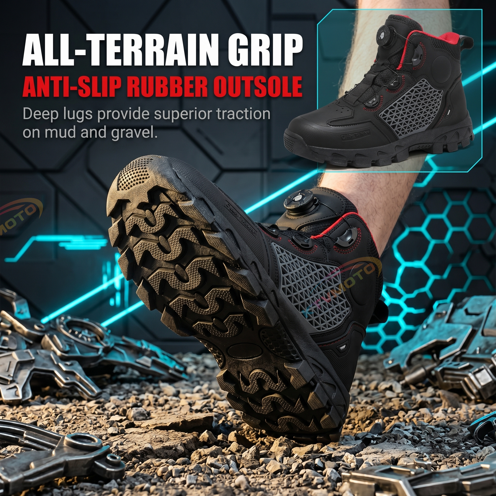 Motorcycle safety riding shoes-K140