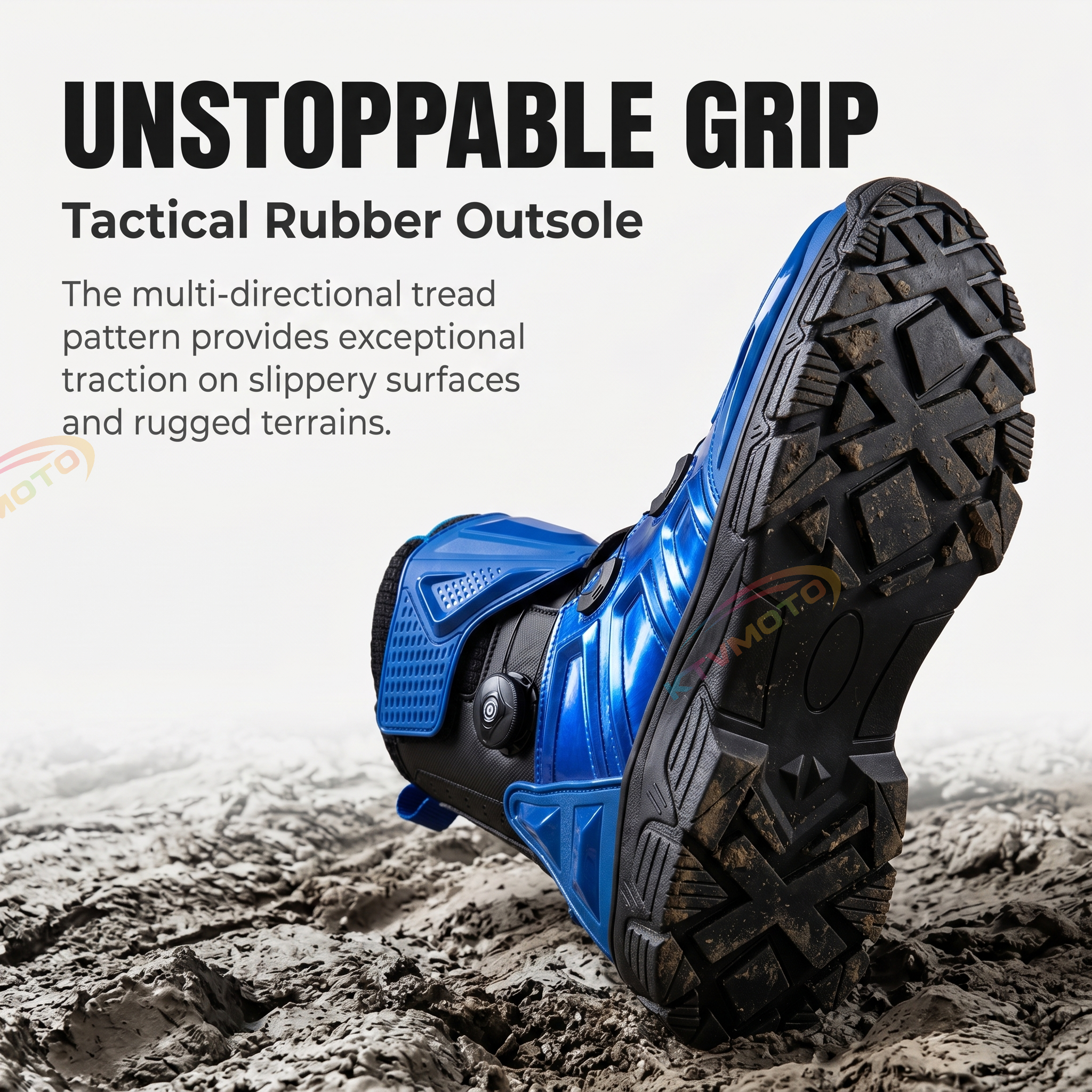 Motorcycle riding boots are waterproof-K90