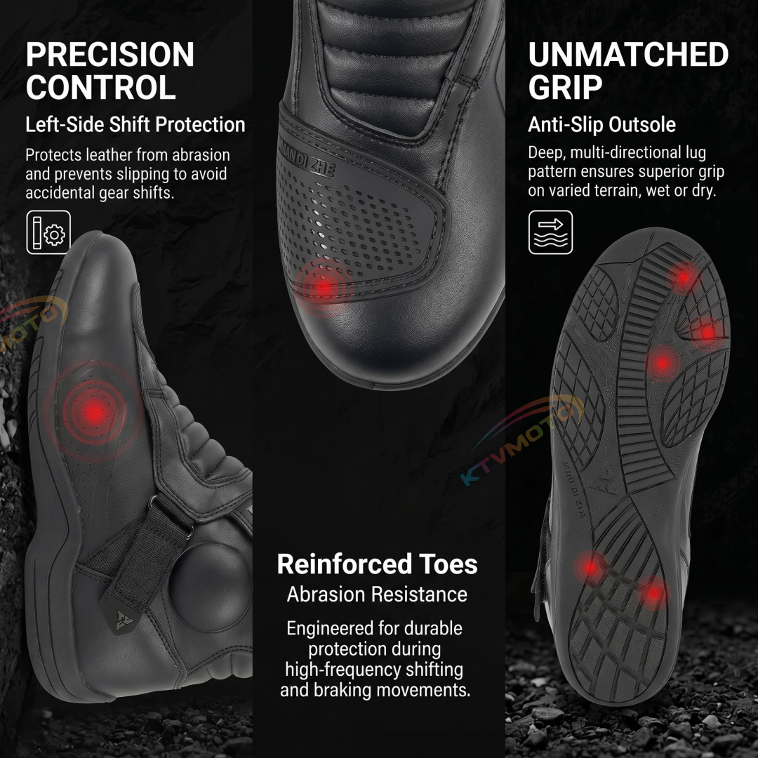 Mid-Length Off-Road Motorcycle Boots-K42
