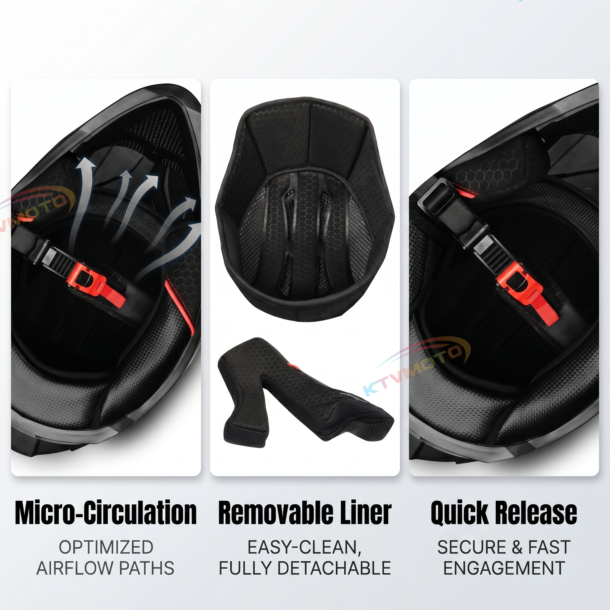Full-face motorcycle helmet-I98