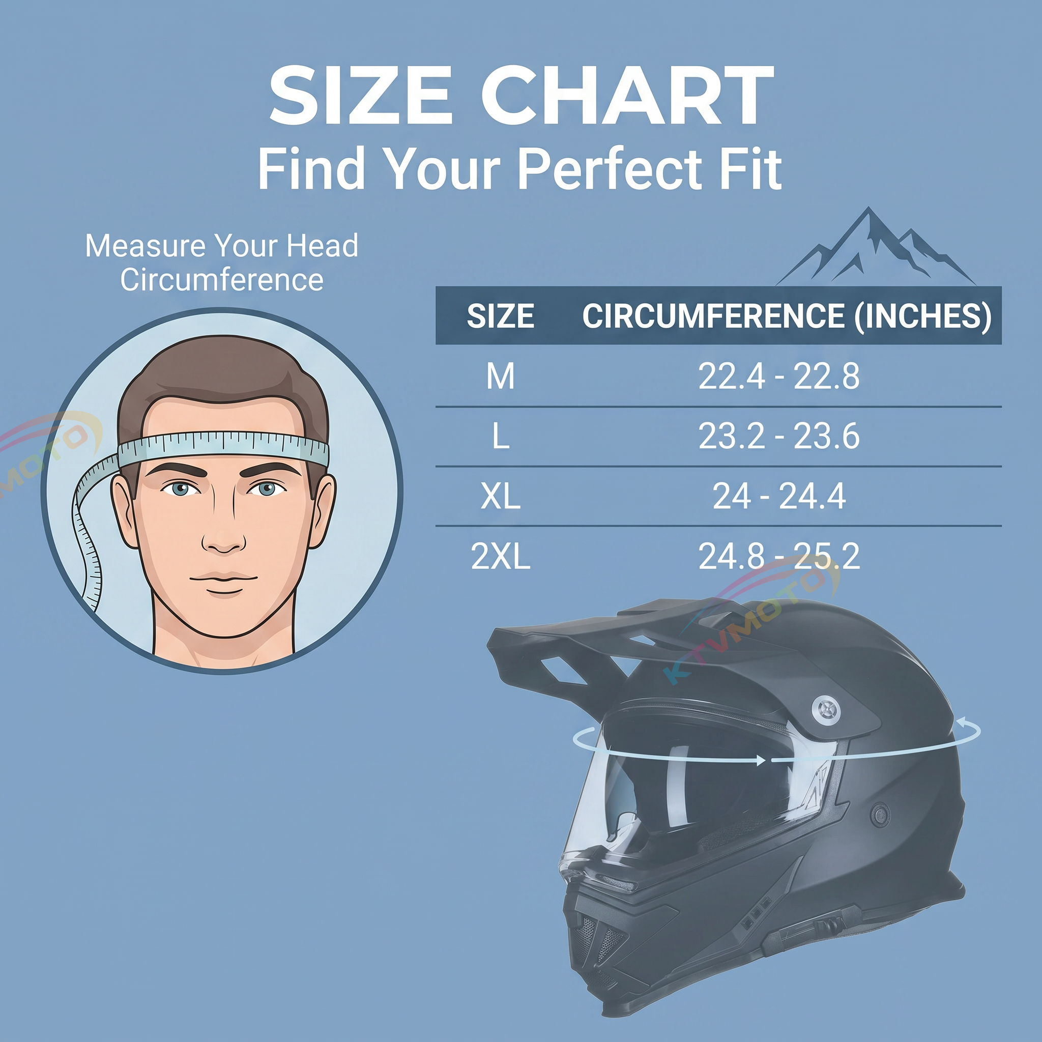 Dual-lens DOT certified motorcycle full-face helmet-I03