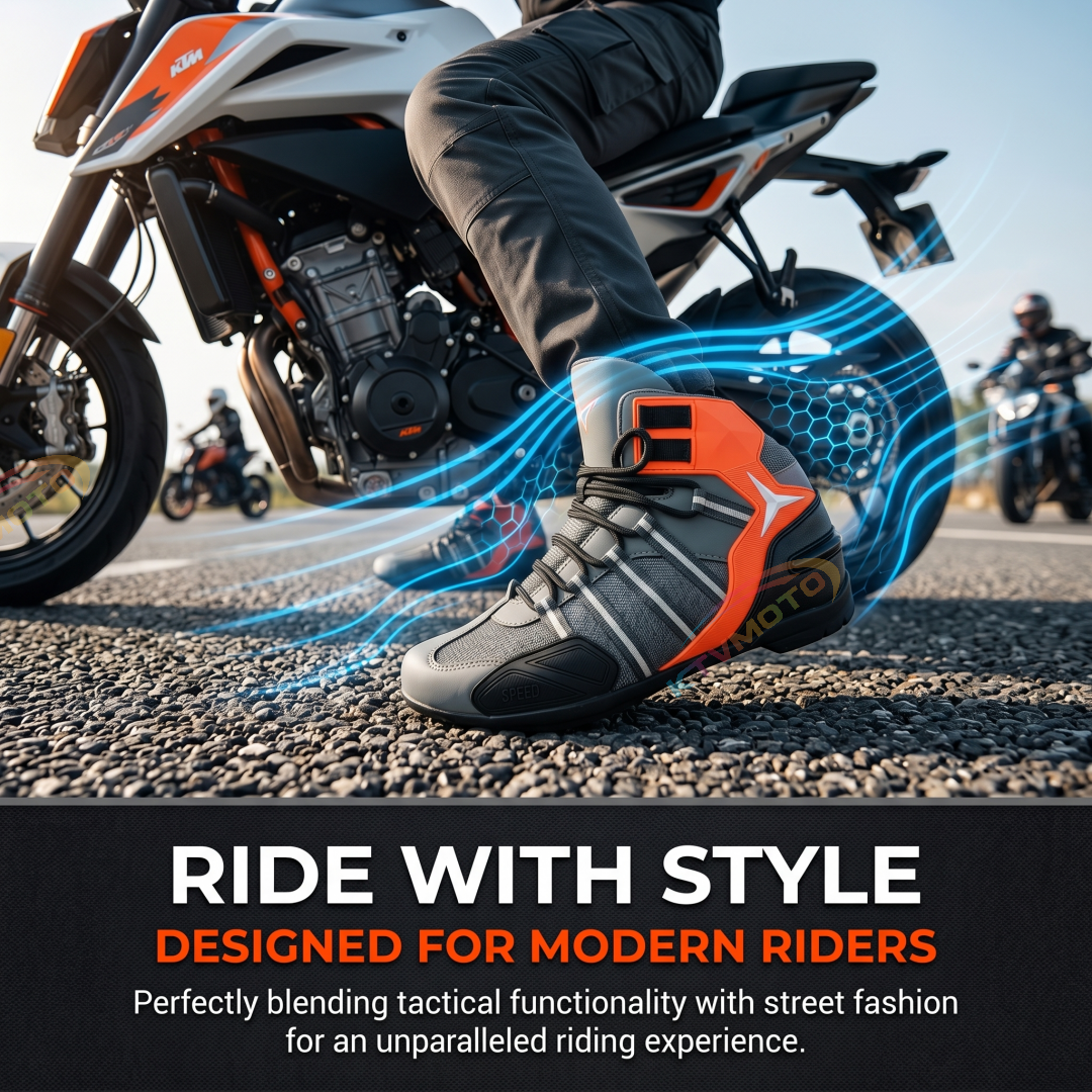Outdoor Motorcycle Riding Shoes-K84