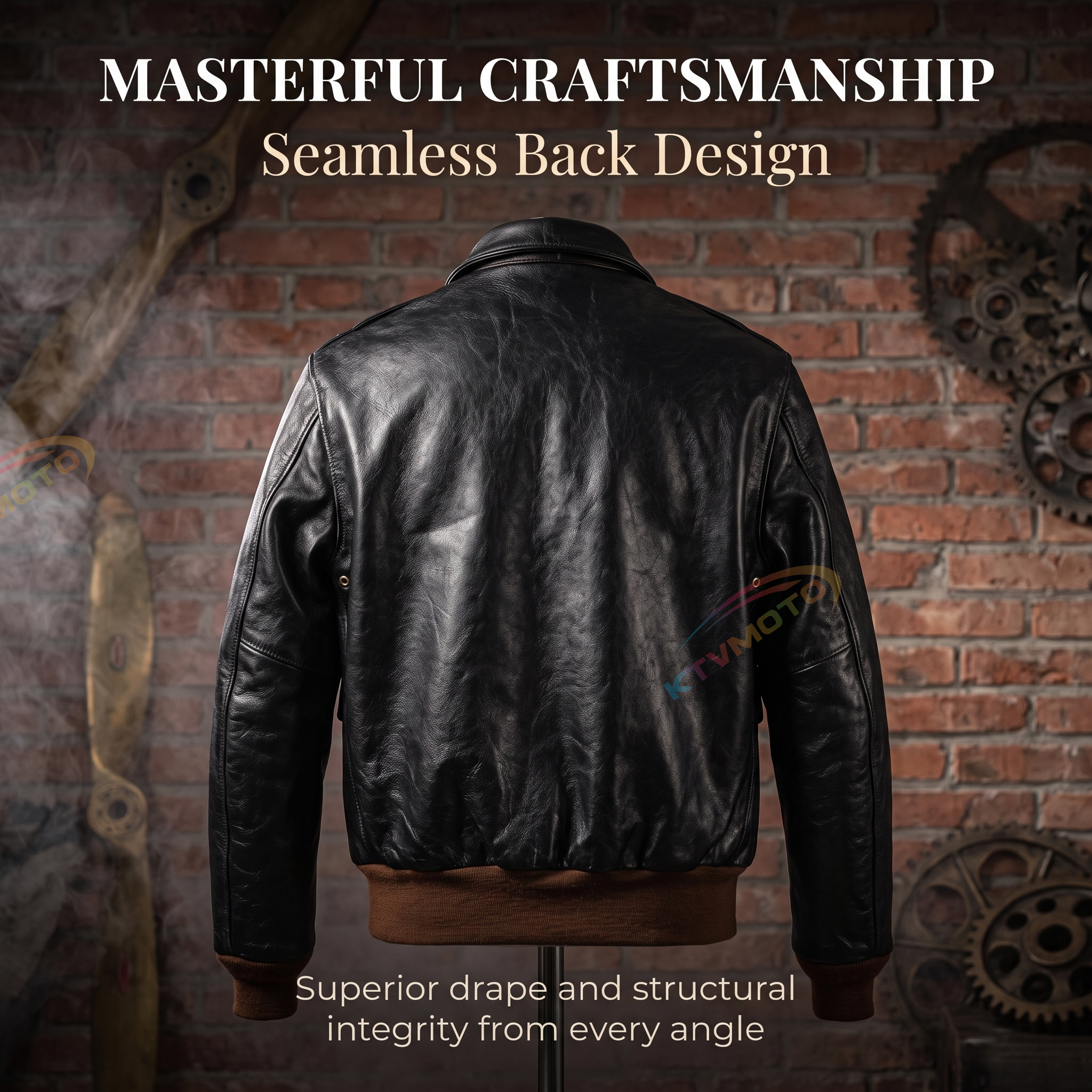 Eastman Great Escape 16159 Horse Leather Flight Jacket-A07