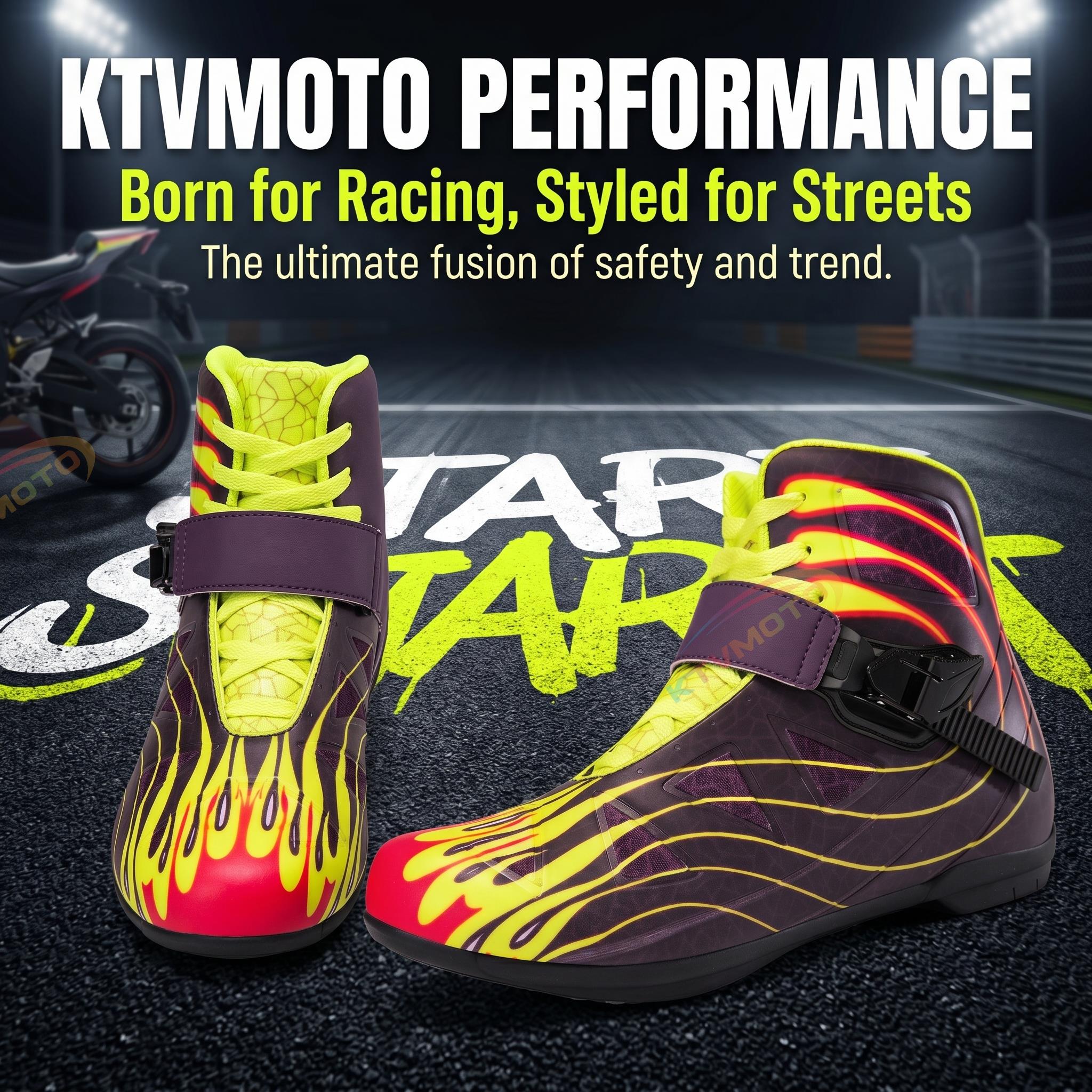 Motocross riding boots-K153