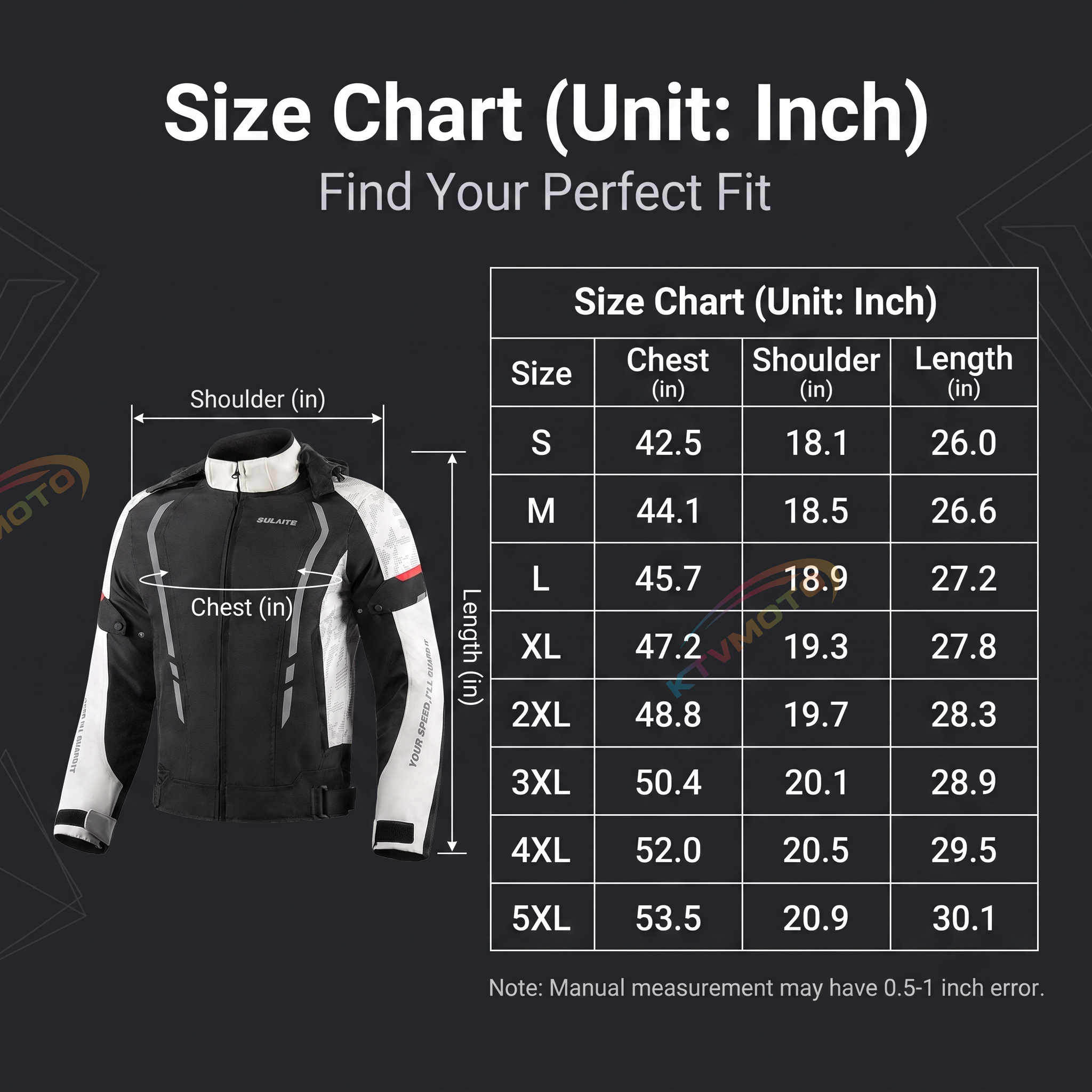 The lining of the motorcycle riding suit is removable-J73