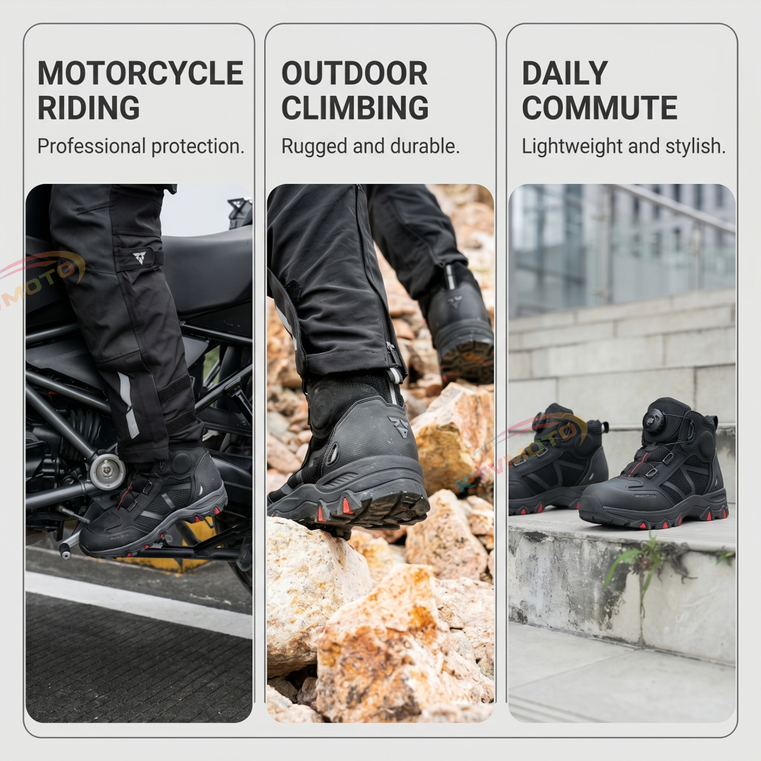 Black Breathable Steel Toe Work Safety Boots Mesh-K32