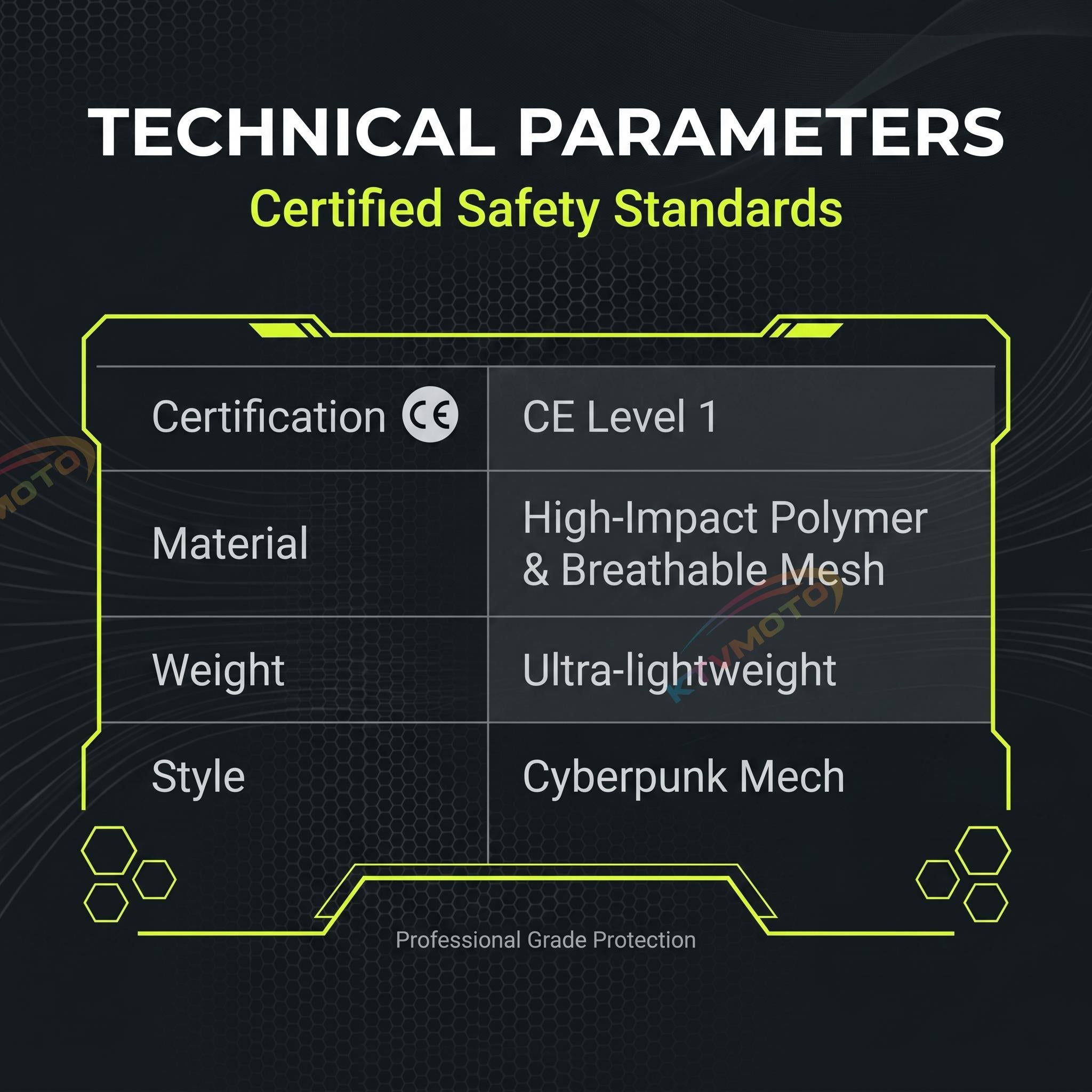 Motorcycle CE certified armor-F21