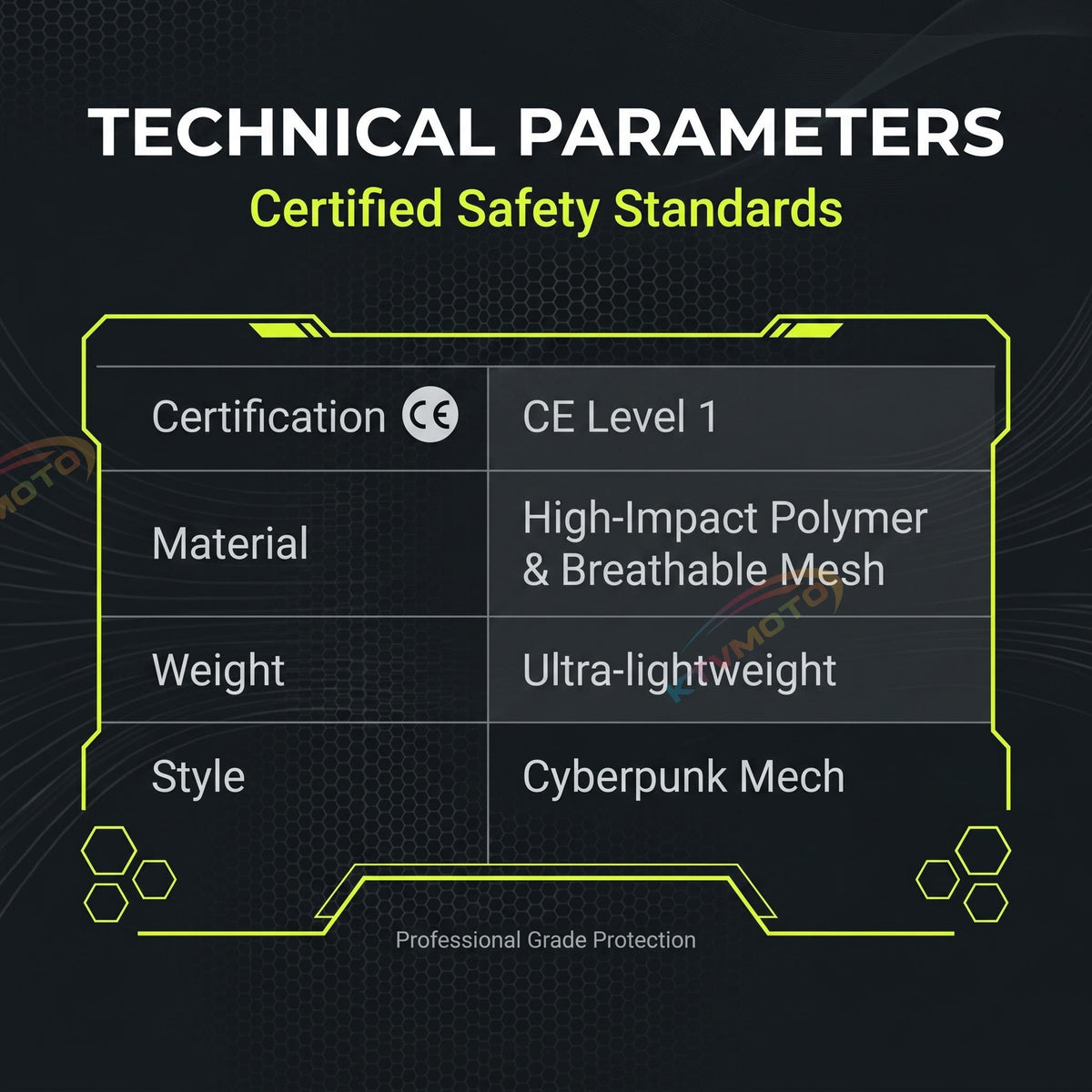 Motorcycle CE certified armor-F21