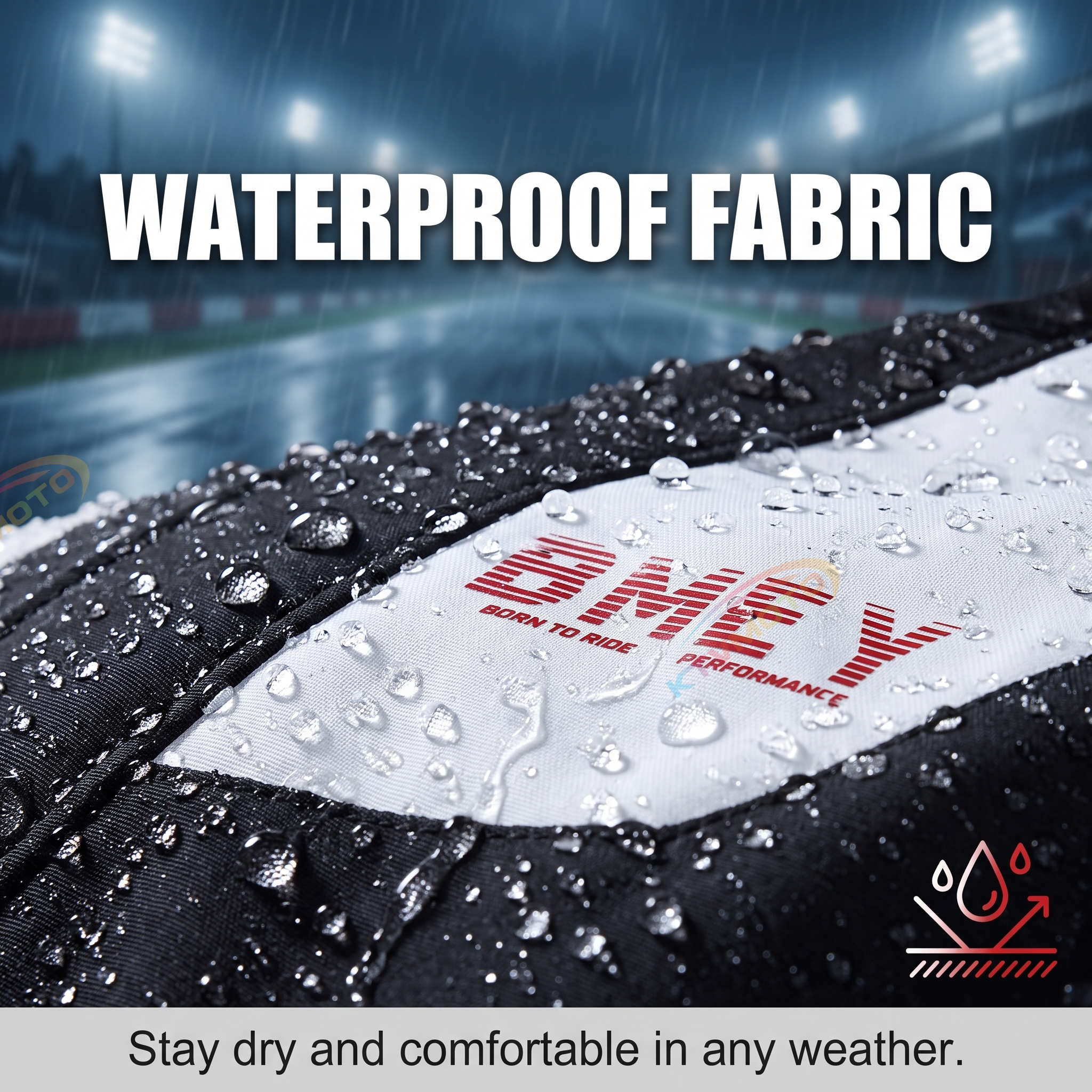 Motorcycle waterproof riding suit-J75