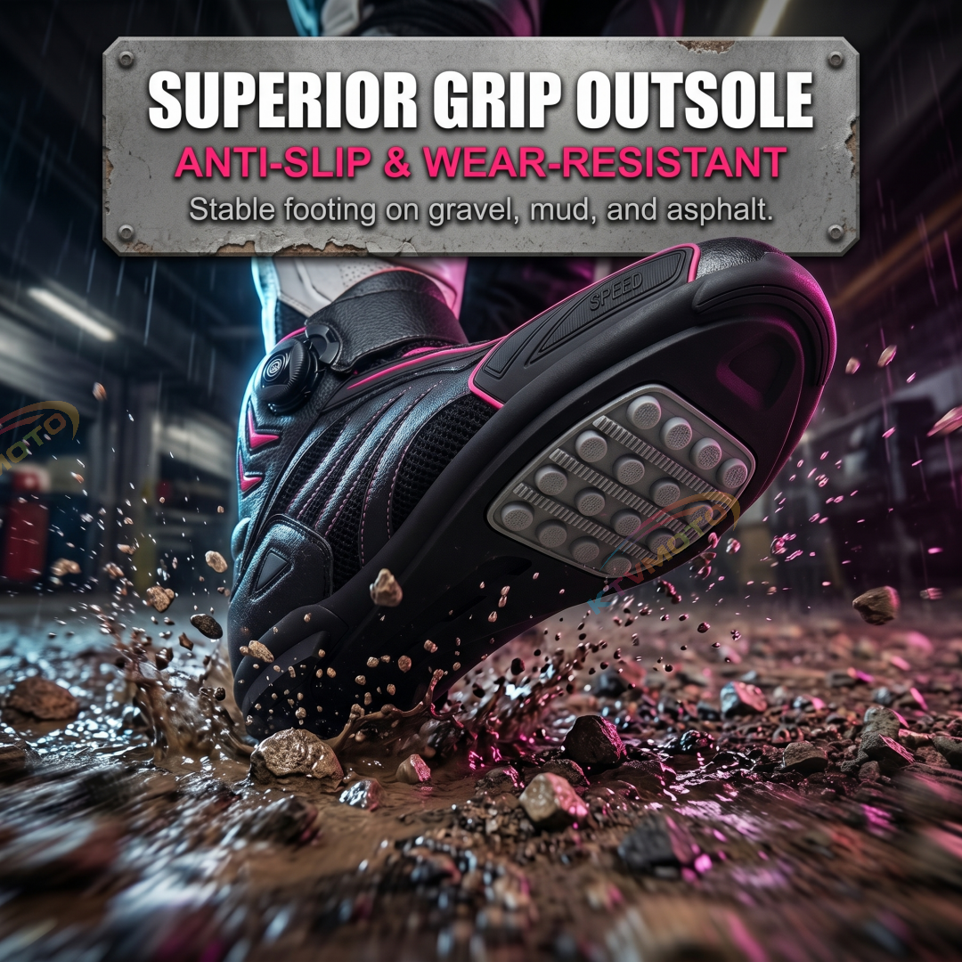 Motorcycle Riding Boots – Off-Road Short Boots-K130