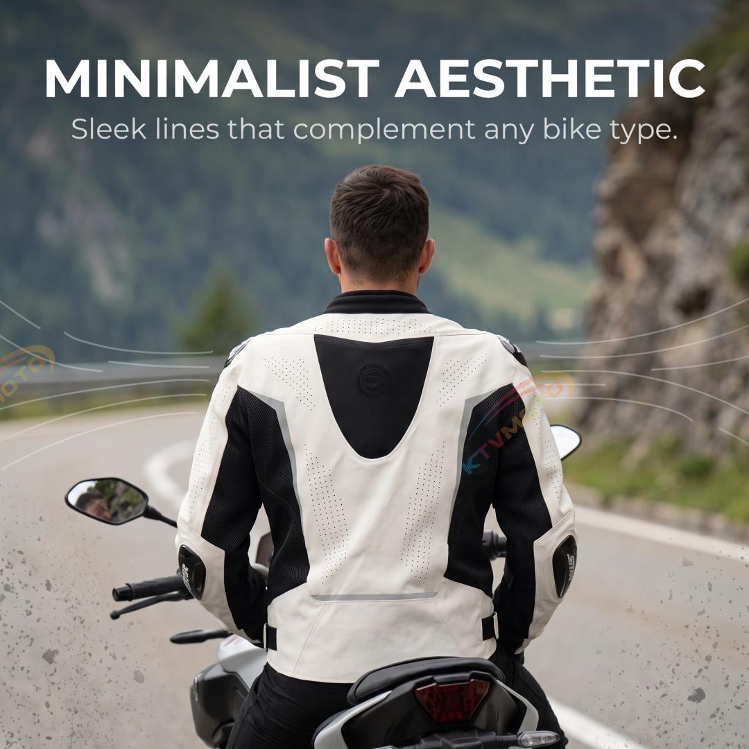 Breathable Mesh Commuter Motorcycle Riding Jacket for Summer-J61