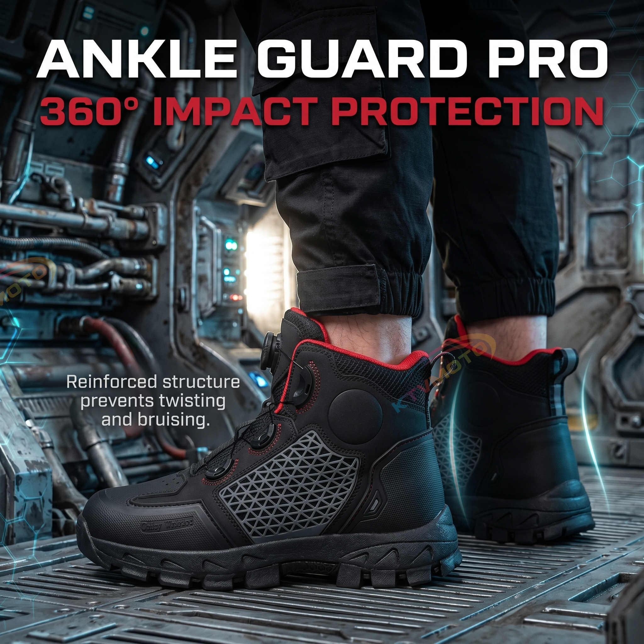 Motorcycle safety riding shoes-K140