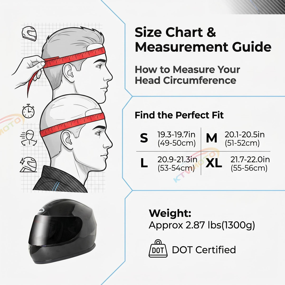 Children's full-face helmet street bike equipment-I75