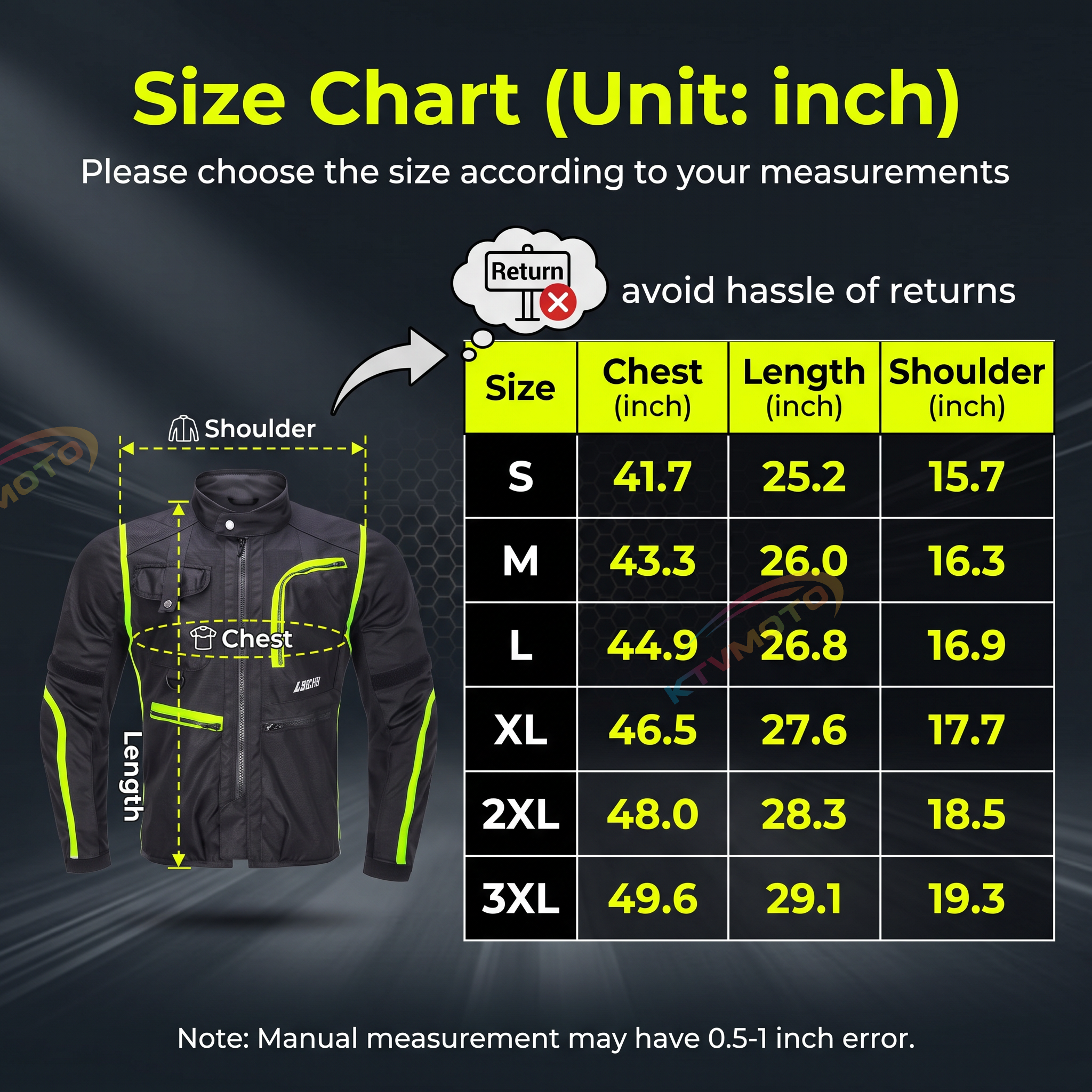 Motorcycle breathable riding jacket-J85