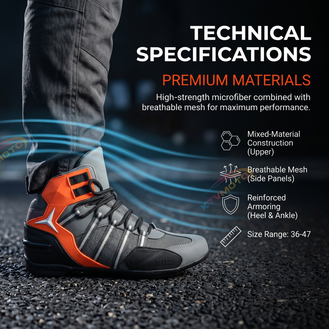 Outdoor Motorcycle Riding Shoes-K84