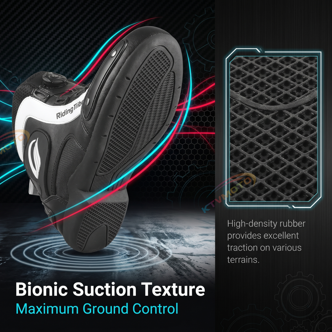 Waterproof and breathable casual motorcycle boots-K65