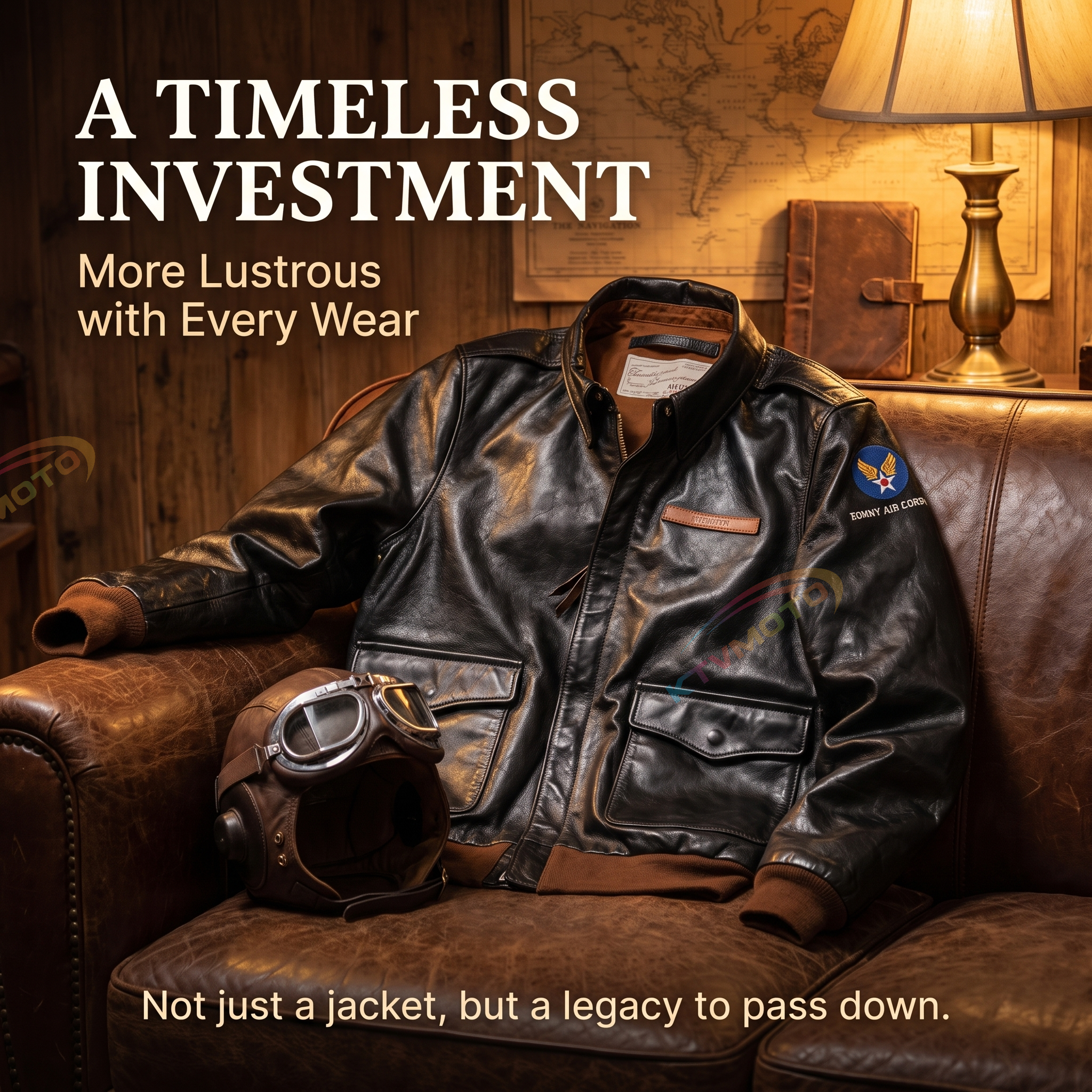 Eastman Great Escape 16159 Horse Leather Flight Jacket-A07