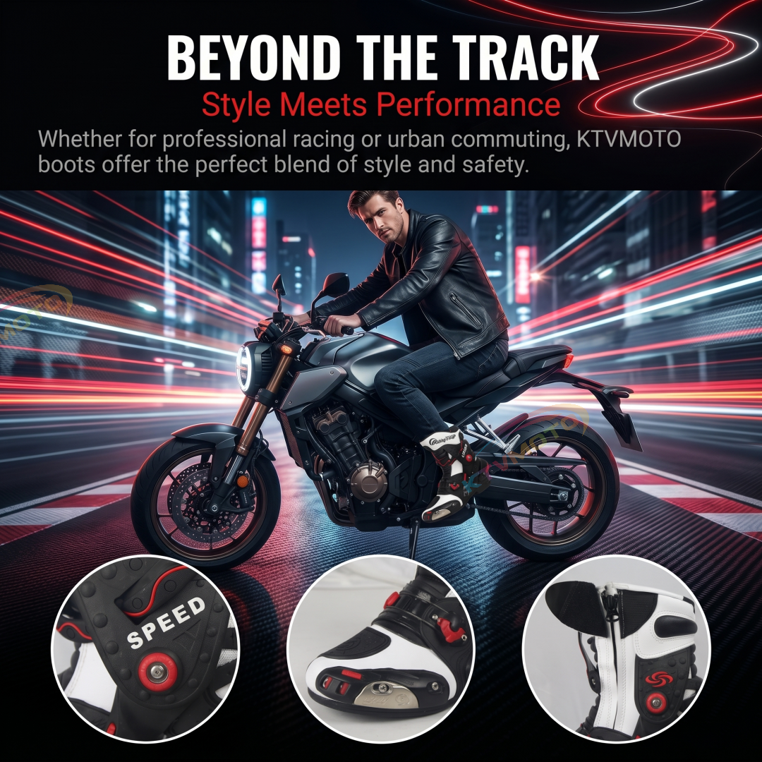Motorcycle road racing boots-K69