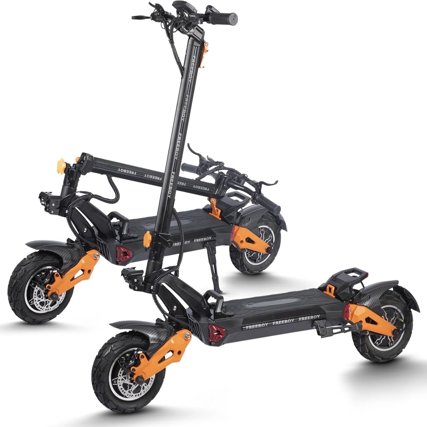 3600W Folding Electric Scooter, 50 Mile Range, 50 MPH - H9