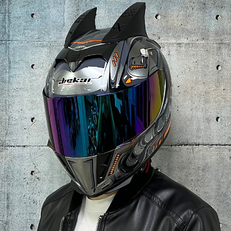 Dual-lens Bluetooth personalized helmet-I68