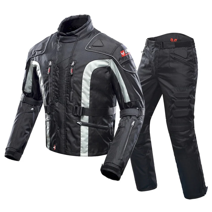 CE certified windproof 600D Oxford cloth motorcycle jacket - J01