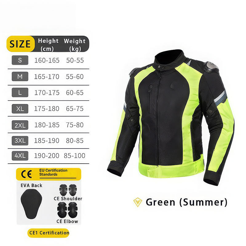 360° Enhanced Protection CE2 Certified Cycling Apparel-J12