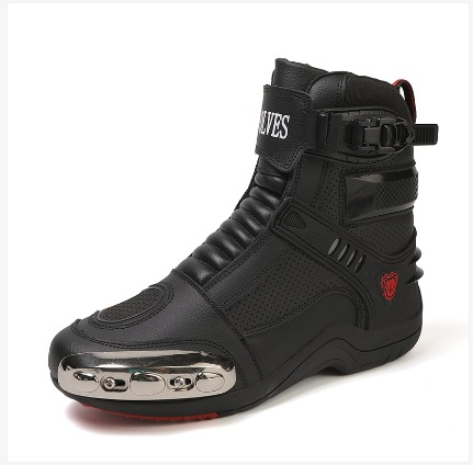 Motocross racing boots with LED displays-K103