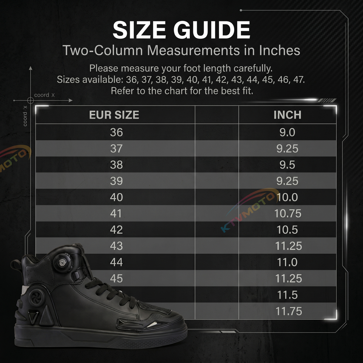 Waterproof motorcycle riding shoes-K52