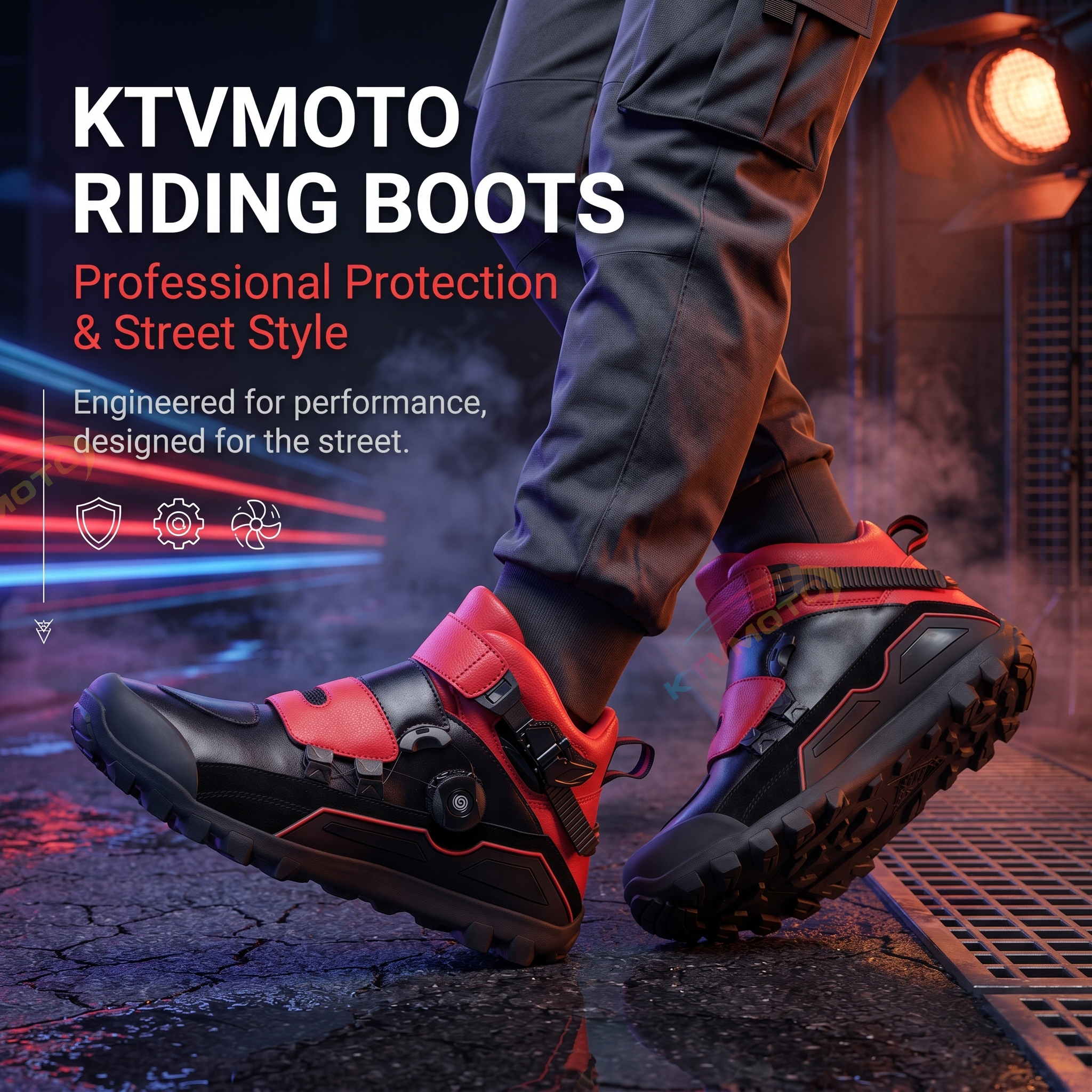 Motorcycle riding shoes-K138