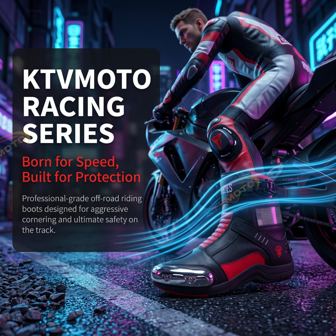 Motorcycle Racing Boots for Off-Road Riding-K103