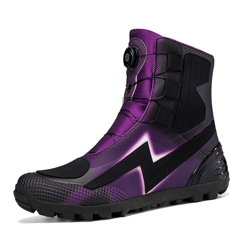 Anti-slip motorcycle riding shoes-K143