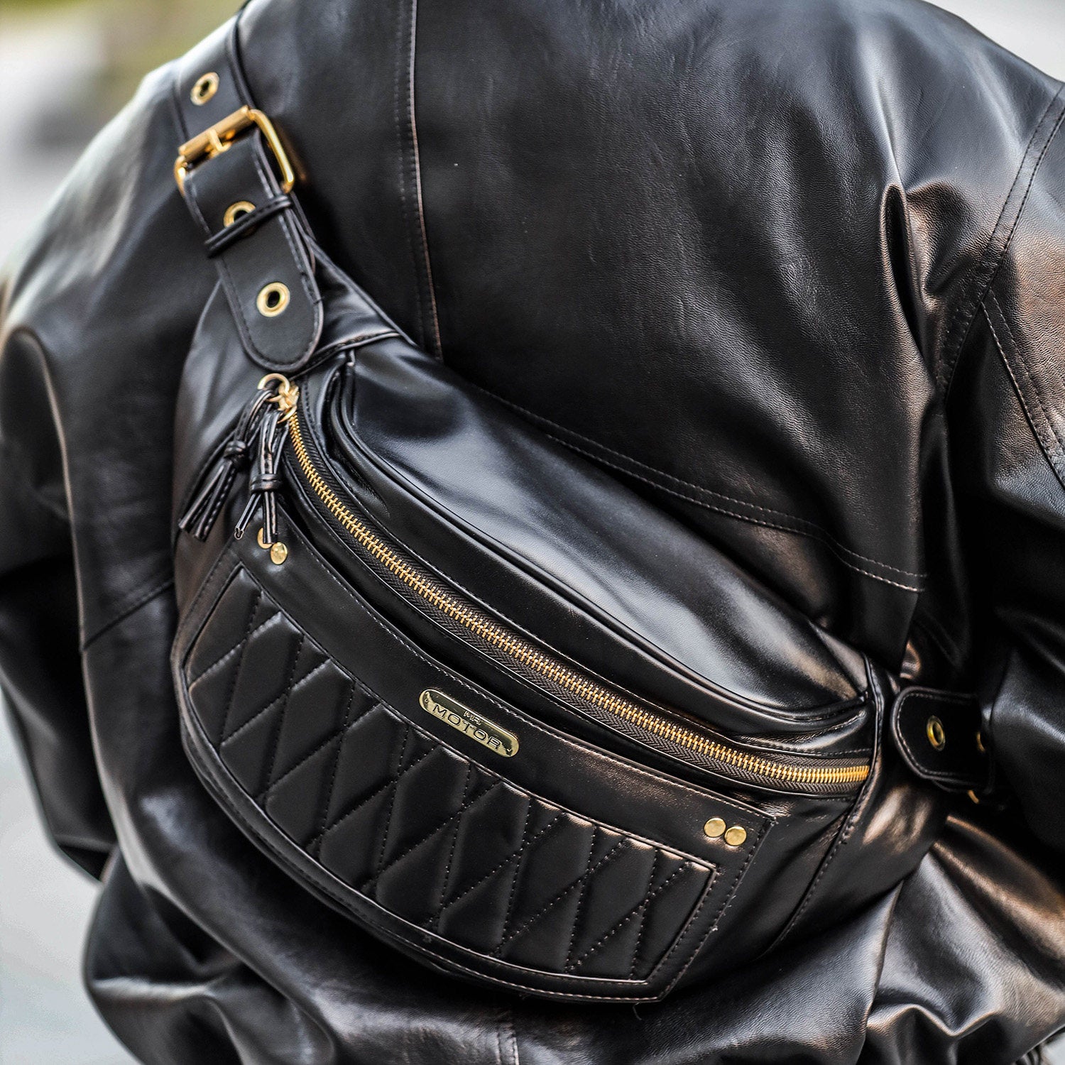 Retro style Chest Bags Crossbody Bags and Waist Packs-B12