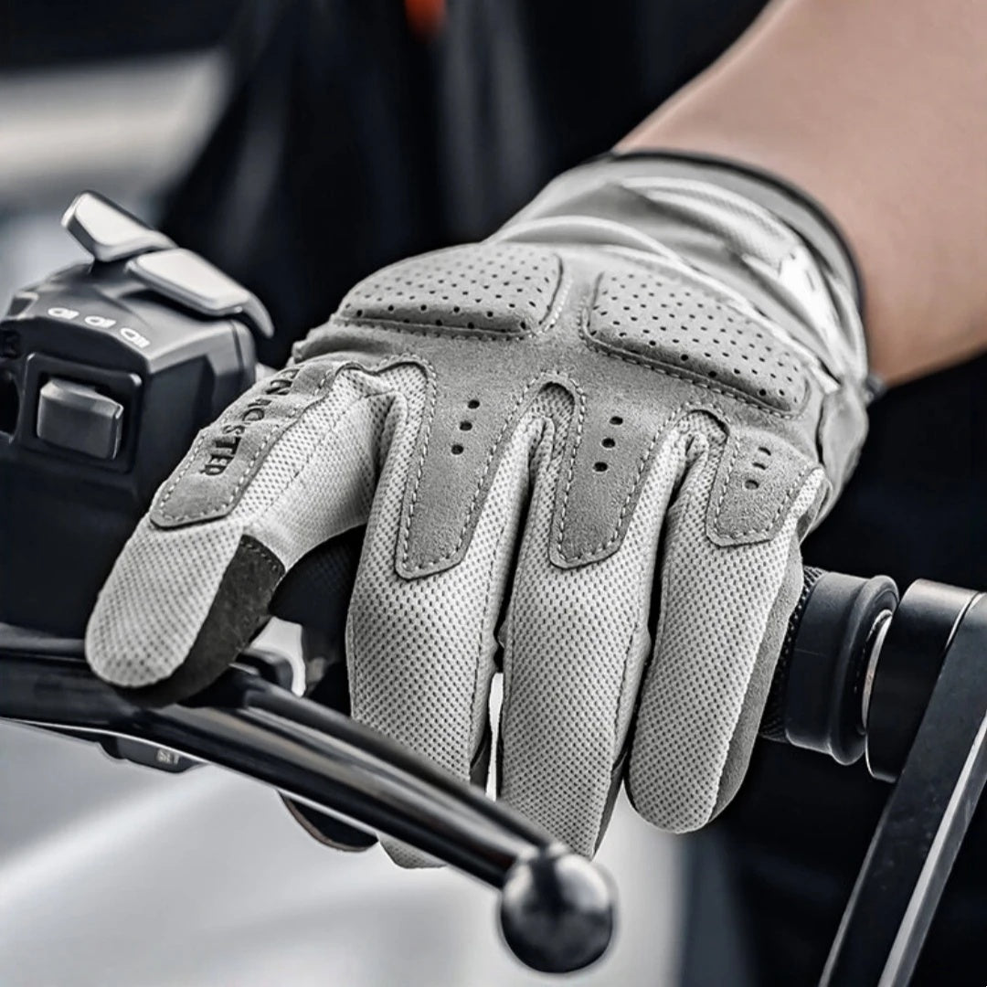 Motorcycle breathable mesh lightweight touchscreen gloves-G47
