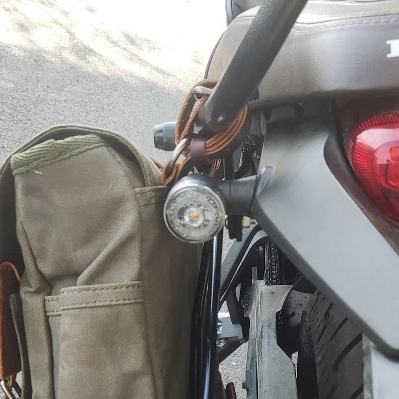Retro Waterproof Motorcycle Backpack-B08