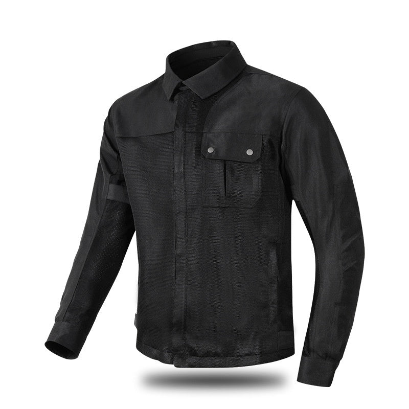 CE certified retro motorcycle riding protective clothing-J86