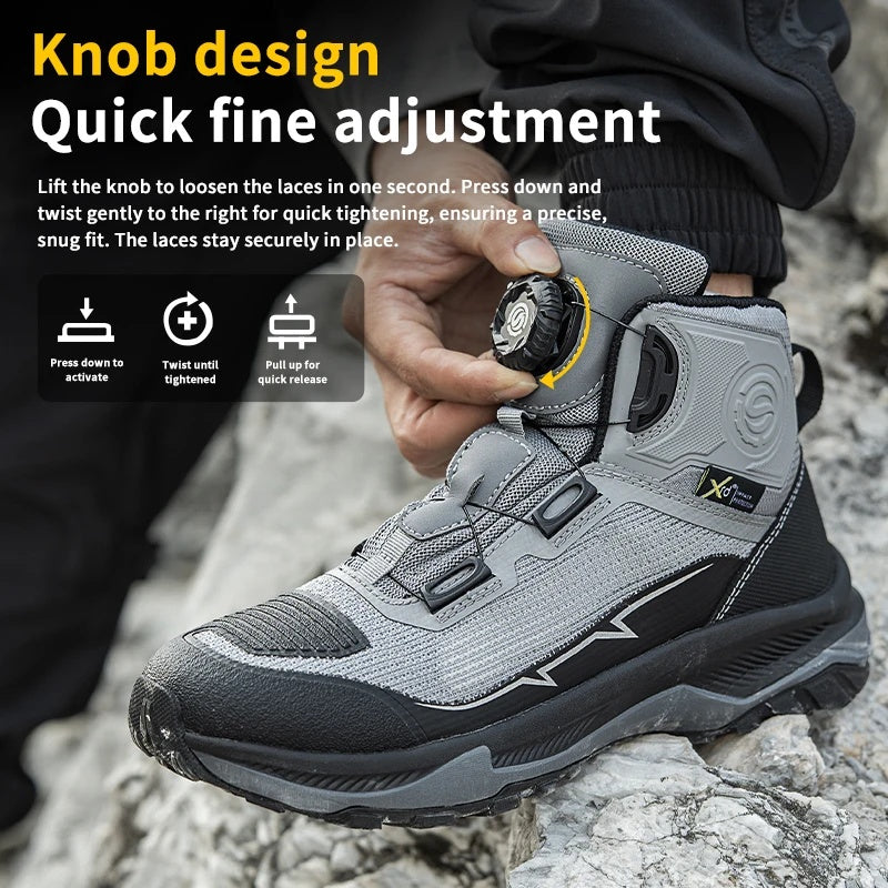 Breathable and durable outdoor motorcycle riding shoes-K24