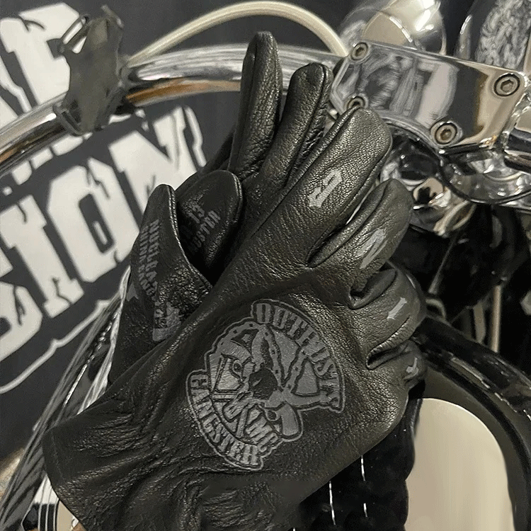 Harley Club Motorcycle Riders' Warm Riding Gloves-G44