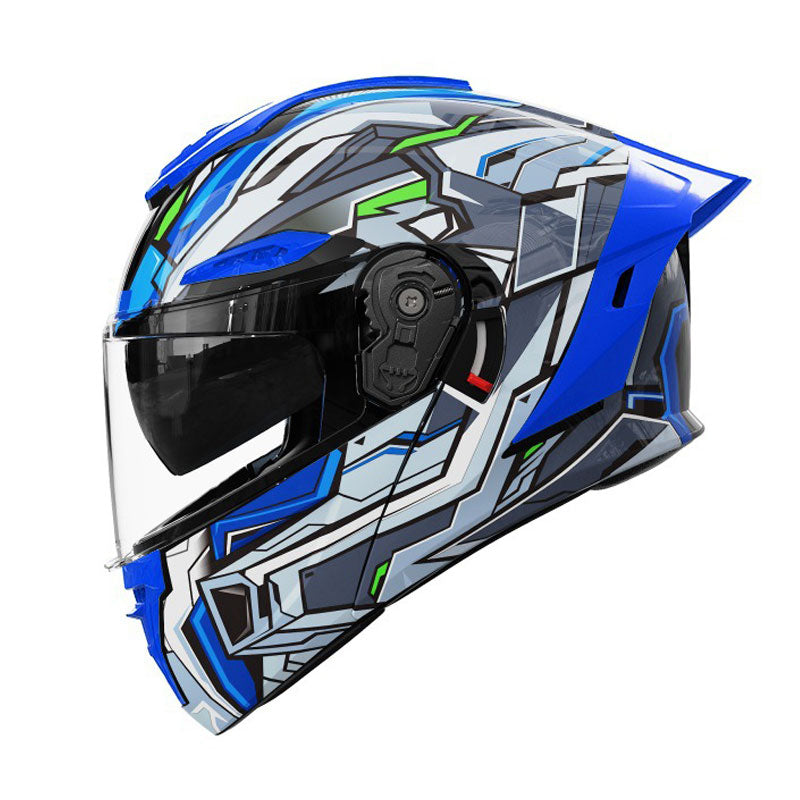 DOT approved modular motorcycle helmet dual mirrors-I132