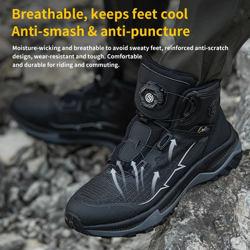 Breathable and durable outdoor motorcycle riding shoes-K24
