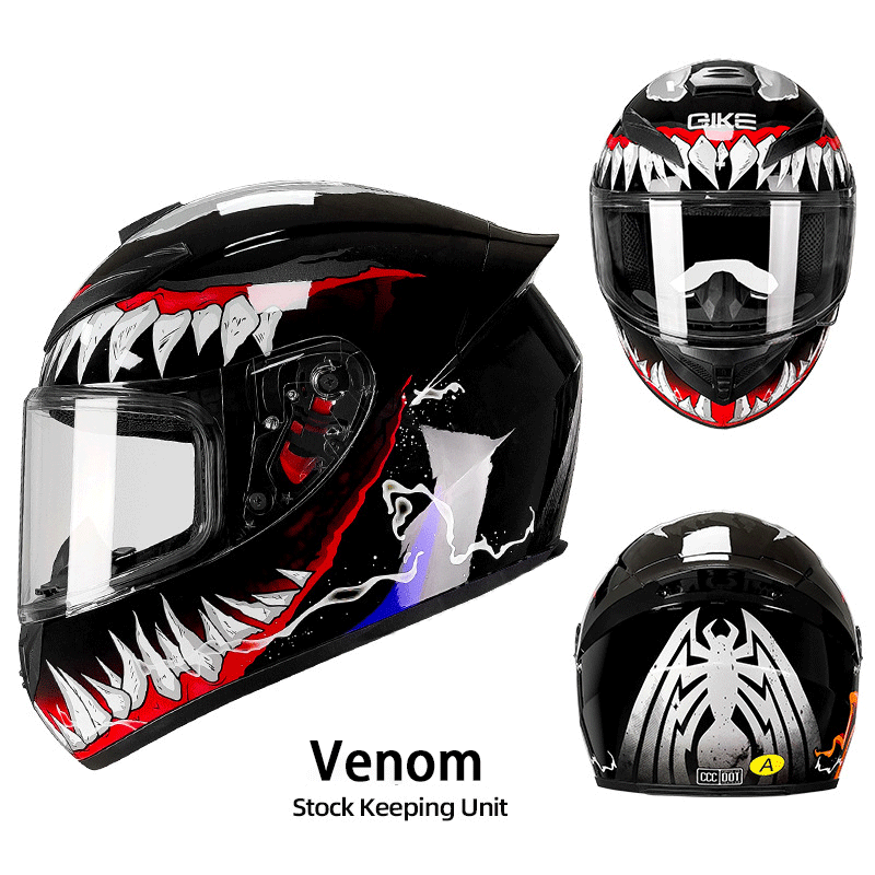 Motorcycle helmet with advanced ventilation system-I58