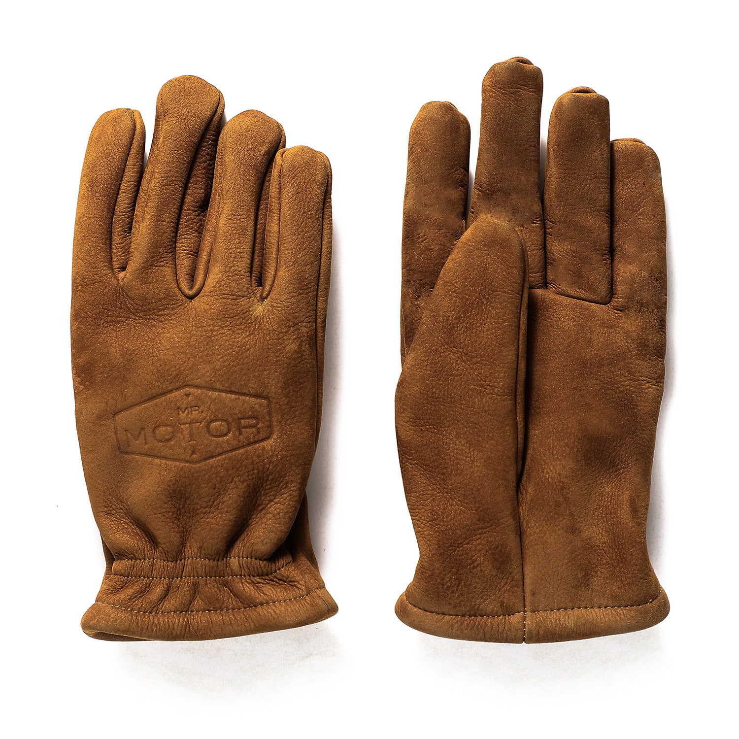 Retro frosted cowhide outdoor cycling gloves-G38