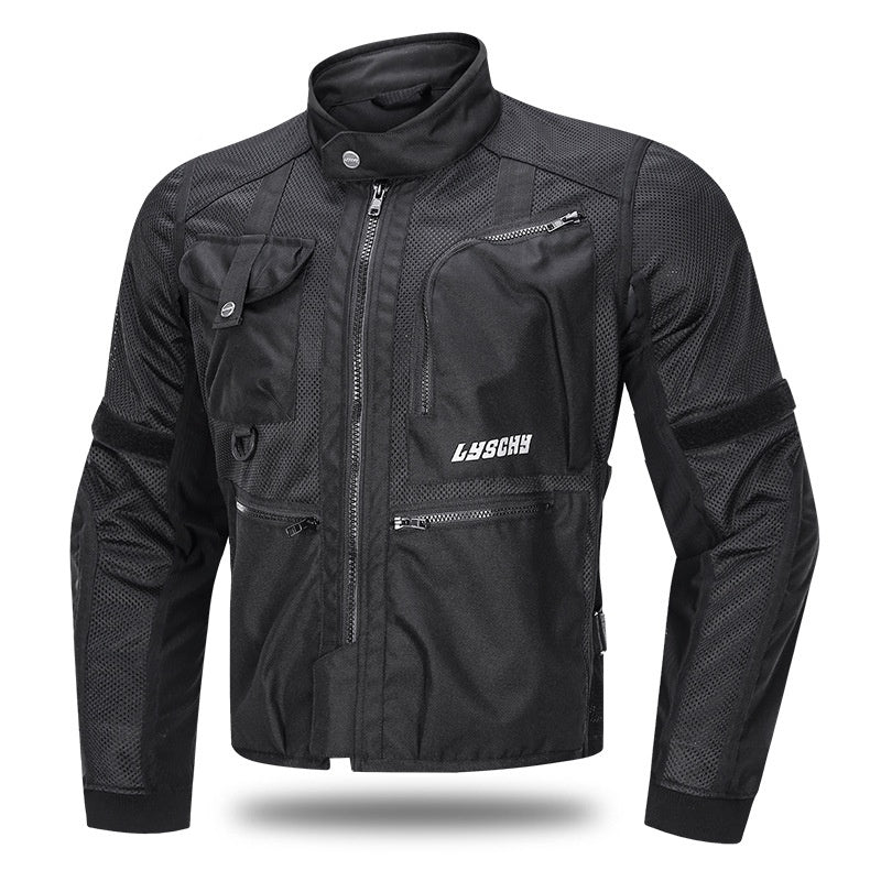 Motorcycle breathable riding jacket-J85