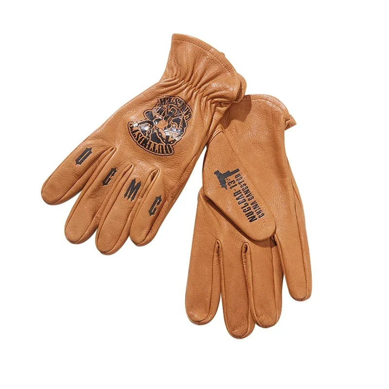 Harley Club Motorcycle Riders' Warm Riding Gloves-G44