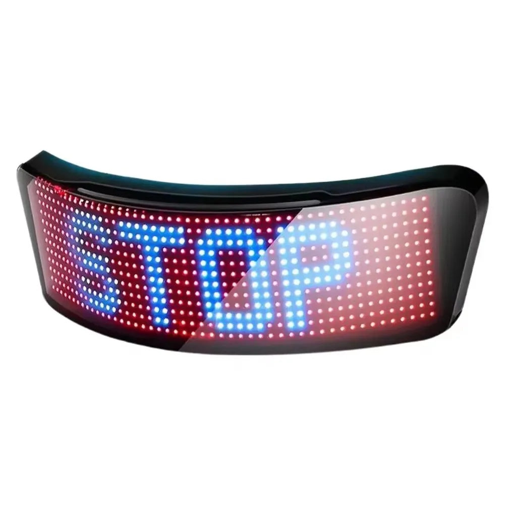 LED Motorcycle, Bicycle, and Electric Bike Sensor Helmet Display-D20