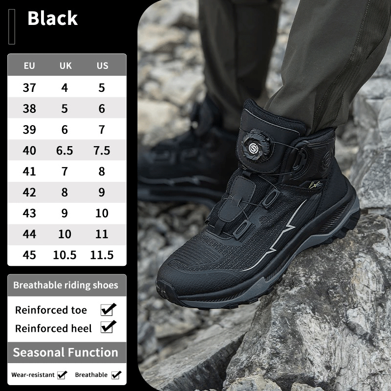 Breathable and durable outdoor motorcycle riding shoes-K24