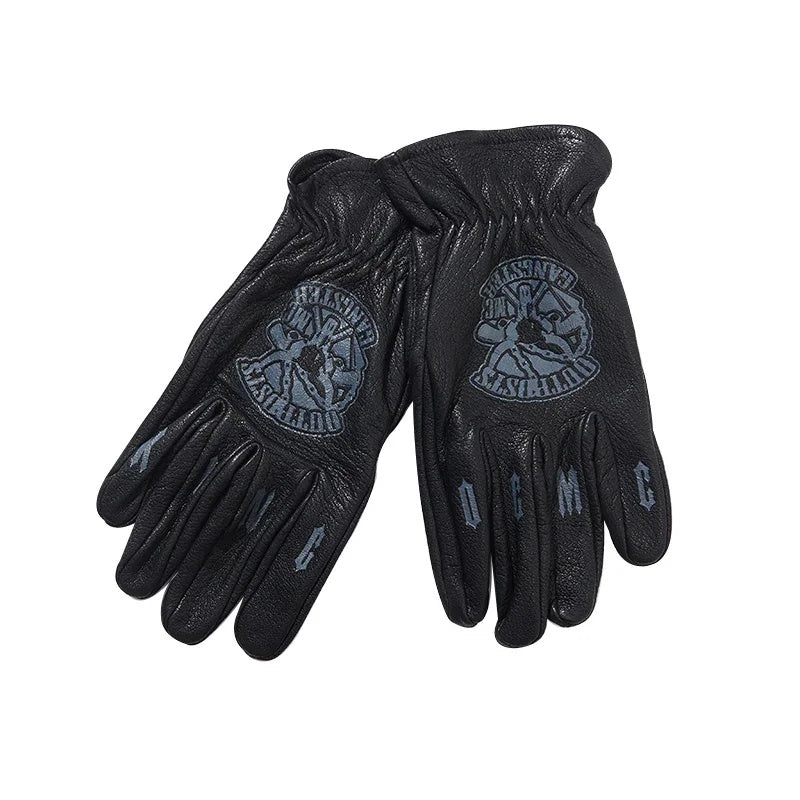 Harley Club Motorcycle Riders' Warm Riding Gloves-G44