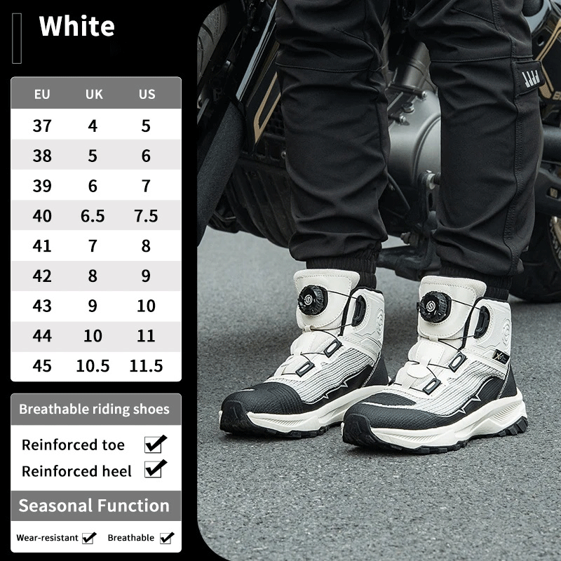 Breathable and durable outdoor motorcycle riding shoes-K24